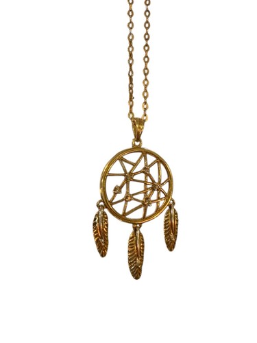 9ct vintage dream catcher - 9ct,