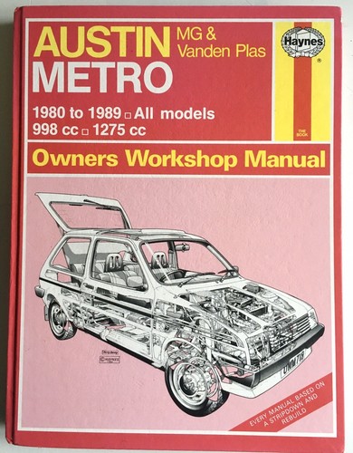 Haynes manual austin mg - austin,