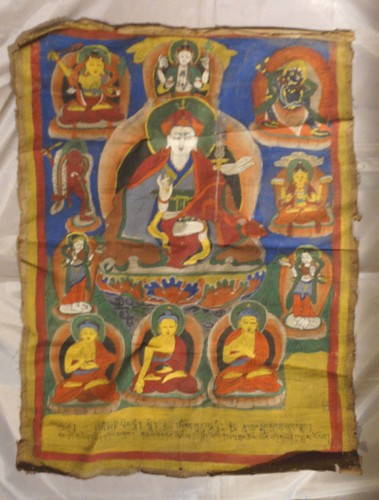 Tibetan thangka religious - 'tibetan',