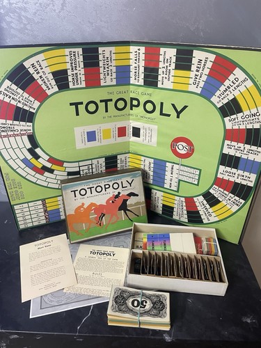 Vintage totopoly horse racing - vintage,