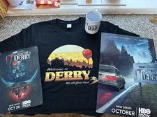 IT Welcomes To Derry T-shirt And Poster Bundle