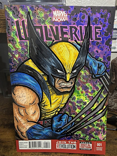 Wolverine original sketch - wolverine,