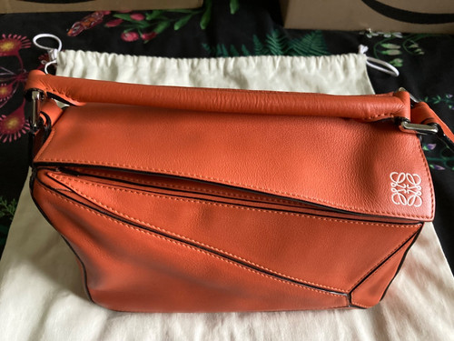 Loewe small puzzle orange - loewe,