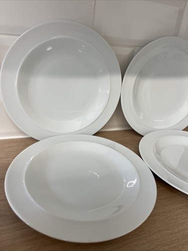 Denby white breakfast lunch - white,