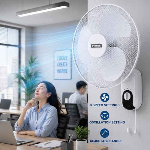 Wall fan inches 41cm speed - 16,