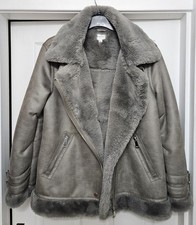 Warehouse Aviator Grey Faux