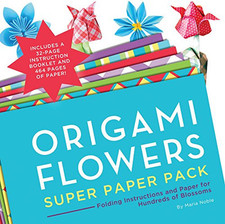 Origami Flowers Super Paper Pack: Foldi..., Maria Noble