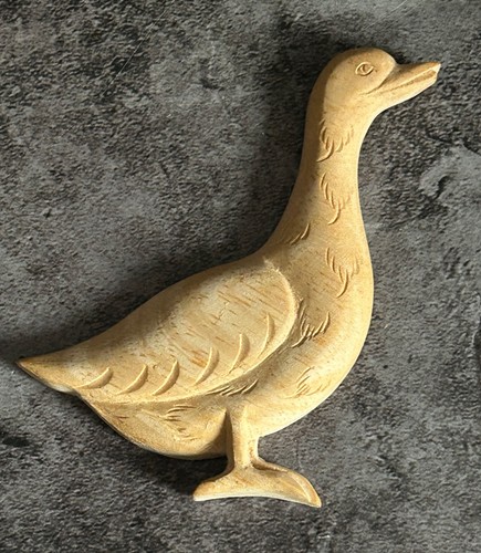 Vintage hand carved wooden - hand,