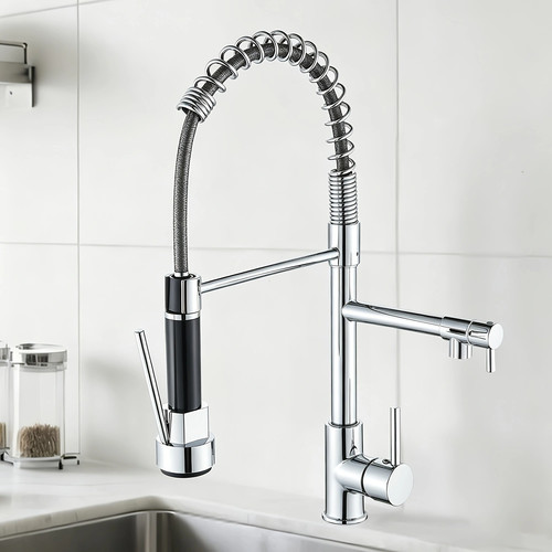 Chrome kitchen sink - chrome,