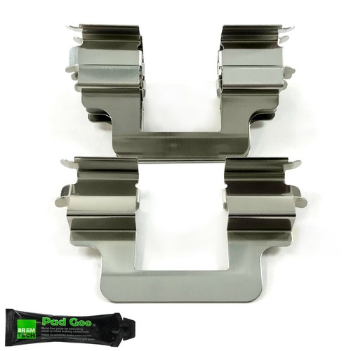 Rear brake pad fitting - rear, kit