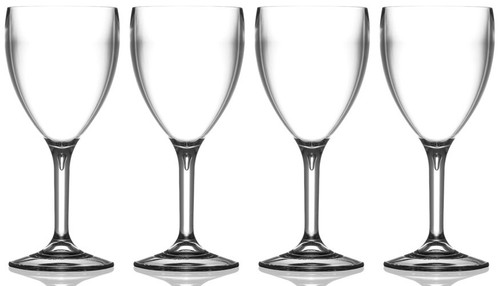 Wine glass clear reusable - wine,