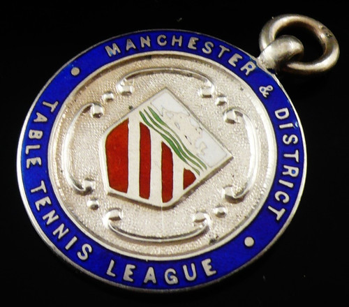 Sterling silver enamel pocket - sterling,