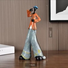 Abstract Jazz Singer Figurine