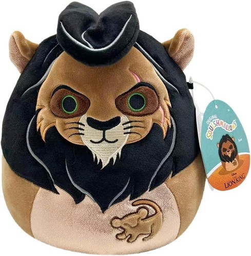 Squishmallows lion king scar - lion,