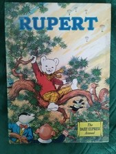 RUPERT Annual 1973 1st Edition Unclipped Unmarked Puzzles Illustrated HB Excelle