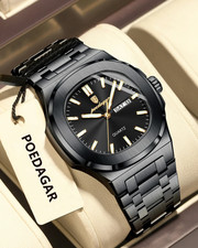 POEDAGAR Men’s Luxury Square