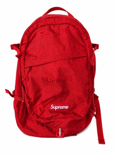 Ss19 supreme backpack - backpack, red