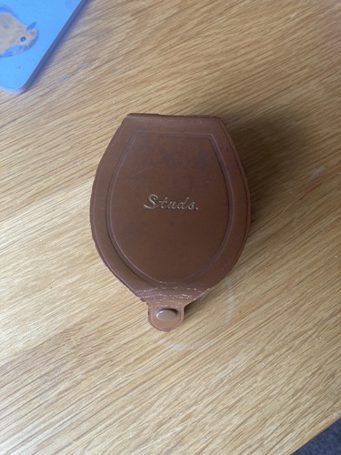 Vintage horseshoe shaped - , tan