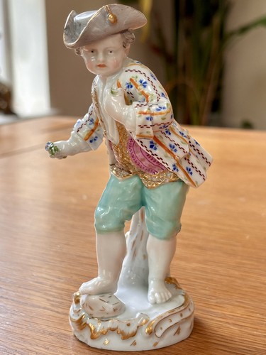 Meissen figure gardener - meissen, a