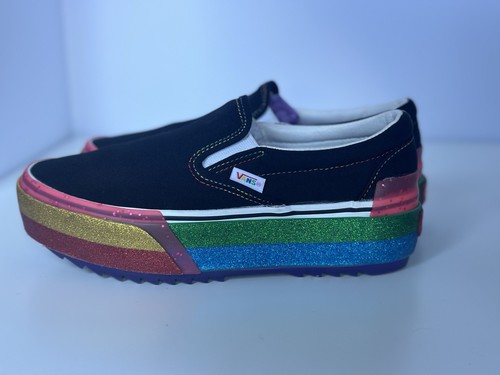 Pride vans slip stacked - vans,