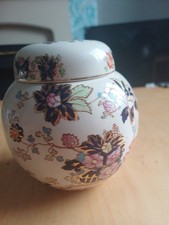 Mason’s Ironstone Mandarin Ginger Jar With Lid Made In England 13.5cm