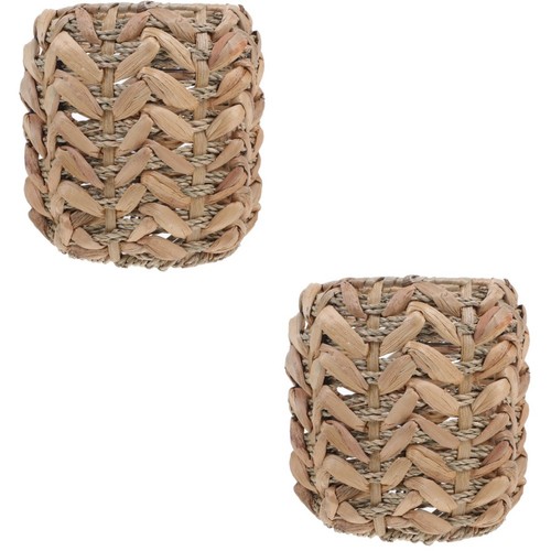 Set rustic khaki straw - rustic,