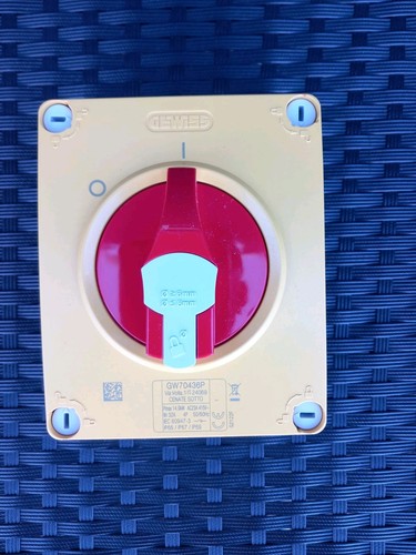 Gewiss gw70436p 32amp - 4, pole