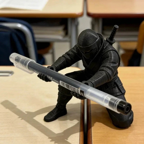 Printed ninja pen holder - printed,
