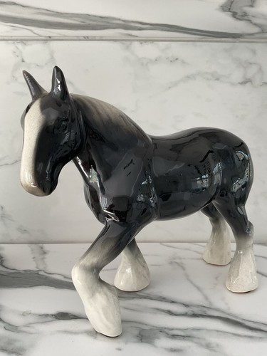 Unmarked ceramic black - ceramic, shire