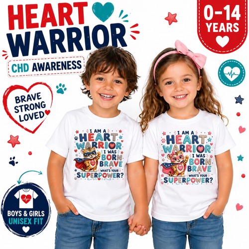 Chd awareness kids shirt - kids, t-shirt