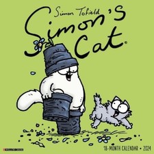 Simon's Cat 2024 12 X 12 Wall