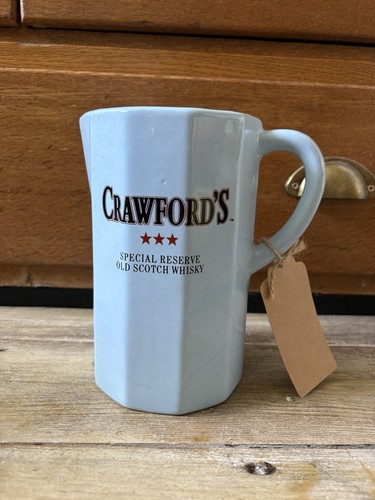Crawfords whisky jug - crawfords,