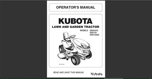 Kubota lawn and - and, garden