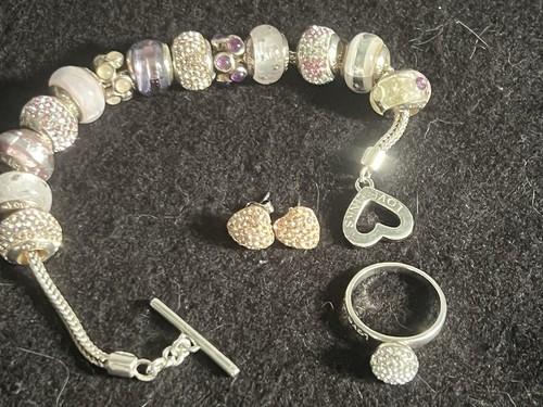 Love links bracelet and - links, murano
