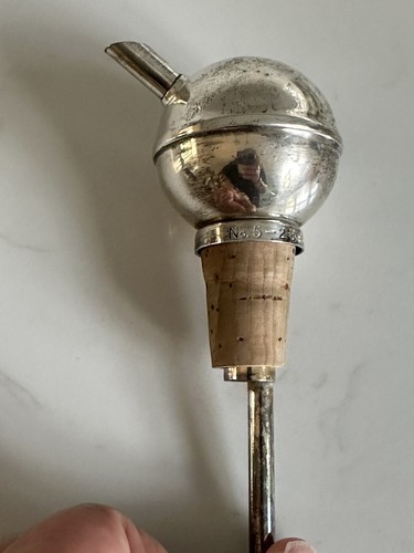 Vintage drinks bottle pourer - vintage,