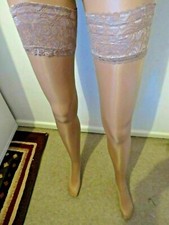 Shine Lace Top Hold Ups by