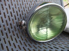 Raydyot chromed biflex spotlamp for large vintage or sports car  1930's