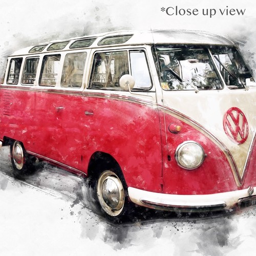 Camper van canvas wall - van,