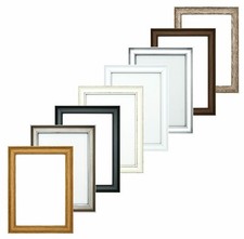 Oslo Shabby Chic Range  Picture Frame Photo Frame Poster Display, Various Sizes 