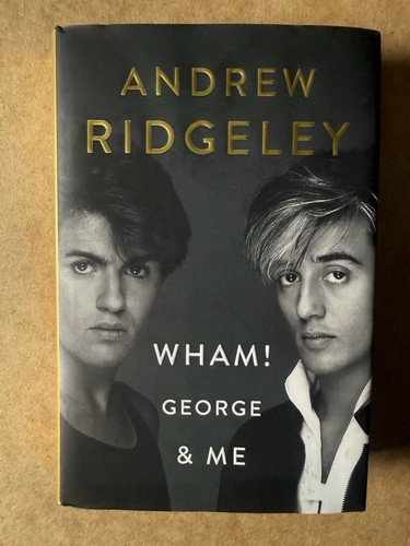 Wham george hardback book - wham,
