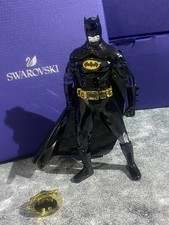 Swarovski DC Comics Batman Figure with Box Included Magnetic Logo Pin