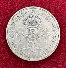 1940 SILVER FLORIN COIN OF