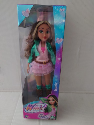Winx club iconic flora doll - iconic,