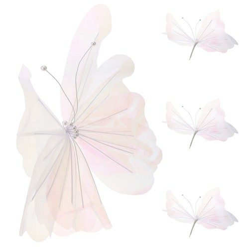 4pcs large butterfly wall - large,