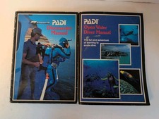 2 Padi /Divemaster Manual & Open Water Divers Manual Scuba Diving Books