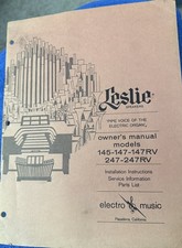 Original Leslie Speaker Model
