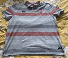 Vintage England Canterbury of New Zealand rugby Polo Shirt Size XXL used 2xl