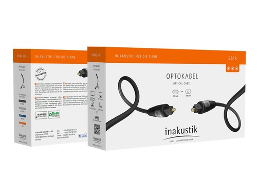 Inakustik star optical cable - star,