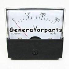 0-300V MU45 Panel Meter Voltmeter For Kipor Single Phase Diesel Generator parts