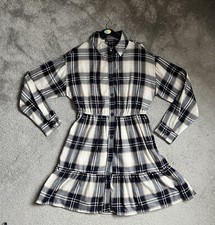 New No Tags Primark Ladies Tartan /check Dress Size 8